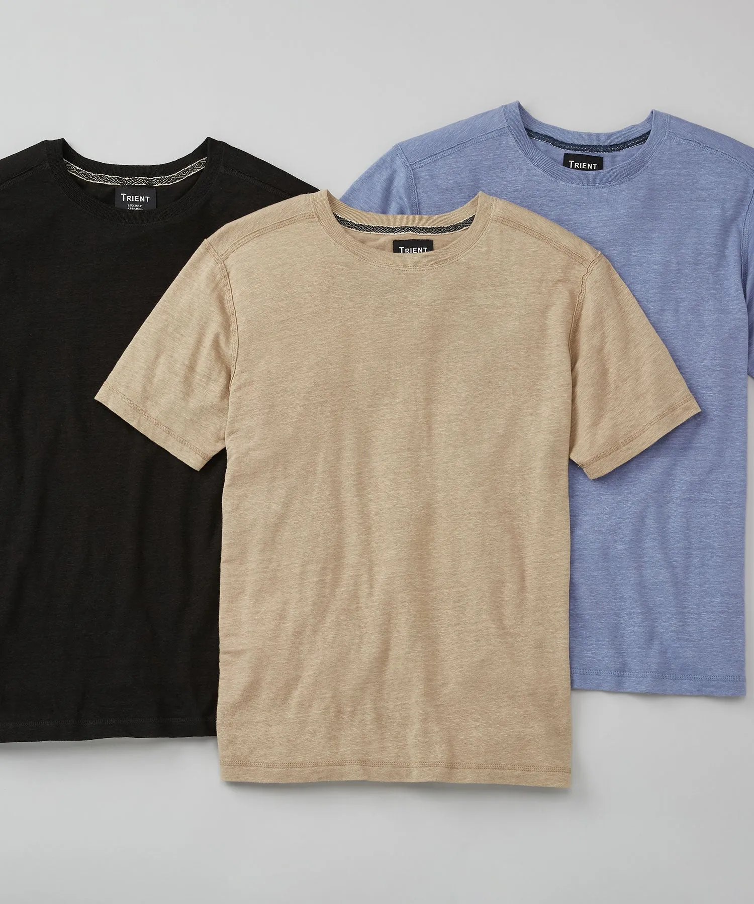 Linen Crewneck Tee