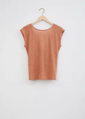 Linen Jersey Back Torchones T-Shirt
