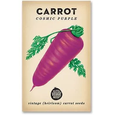 Little Veggie Patch Co CARROT 'COSMIC PURPLE' HEIRLOOM SEEDS