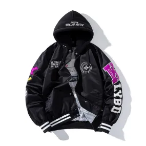 LMS Embroidery Baseball Jackets
