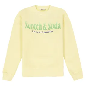 Logo Sweathshirt | Yellow