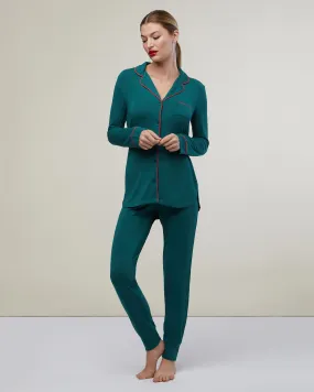 Long Sleeve Pant Jersey Pajamas