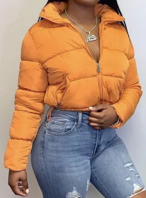 Long Sleeve Stand Collar Warm Bread Clothes
