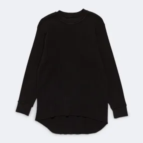 Long Sleeve Thermal - Washed Black