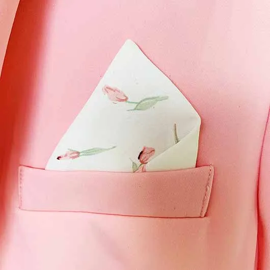 Long Sleeves Pink Blazer Pantsuits Two Piece Pantsuit Flare Trousers Set