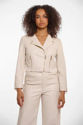 Lonneke Bomber Jacket - Ivory