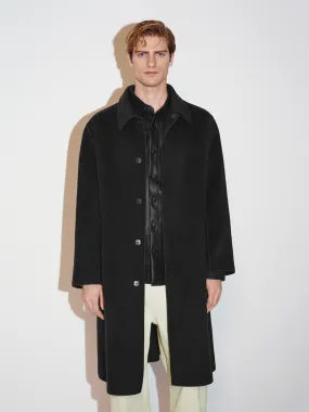 Loose Button Up Midi Coats