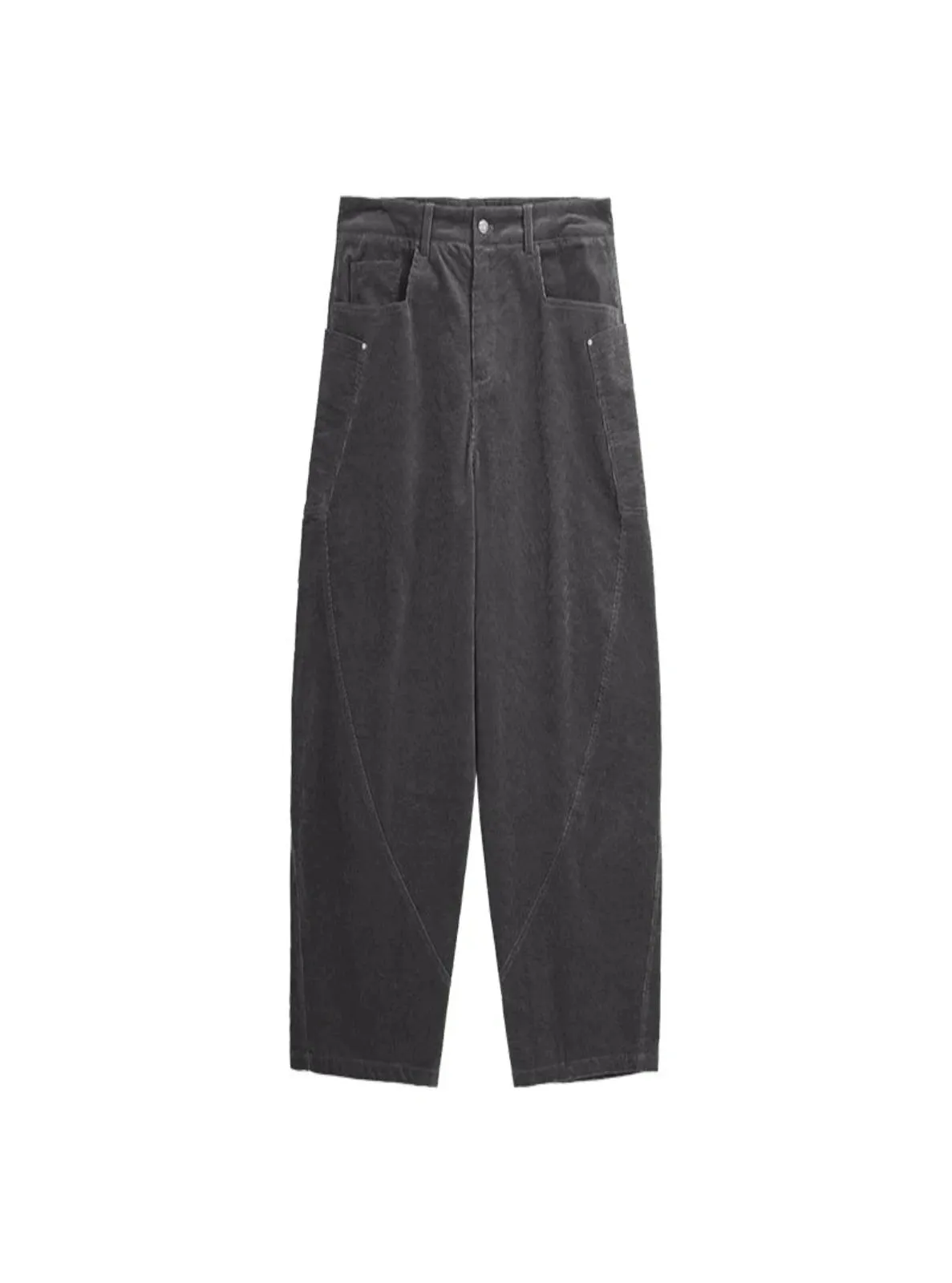 Loose Fit Corduroy Pants