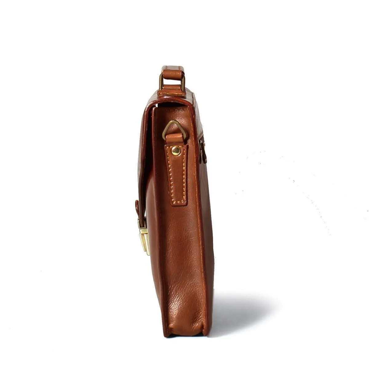 Lorenzo Small Leather Briefcase