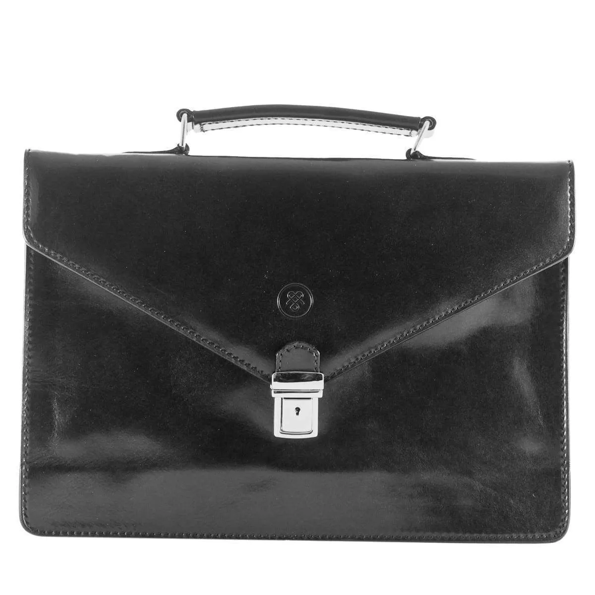 Lorenzo Small Leather Briefcase