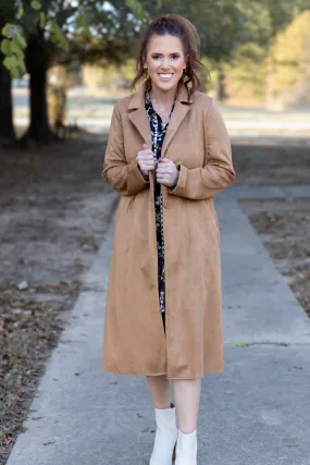 Loretta Long Coat - Camel