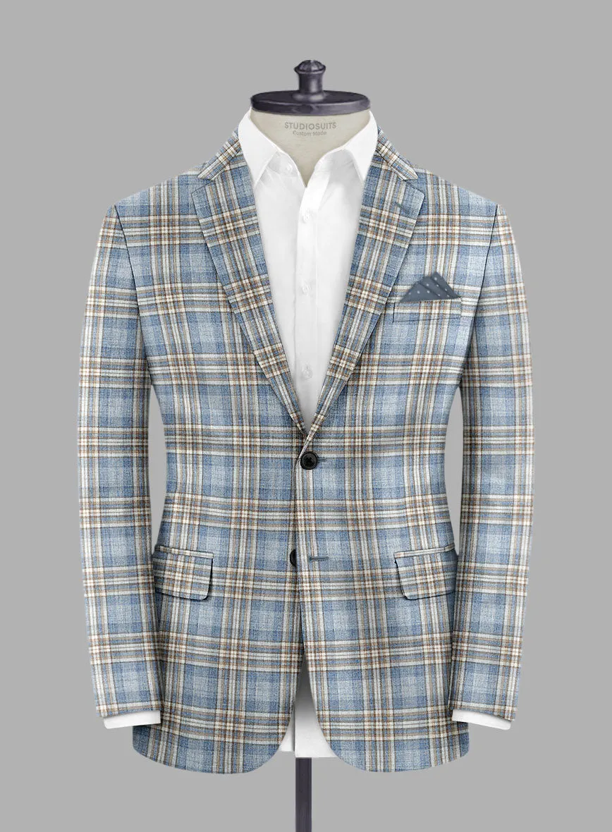 Loro Piana Reina Wool Silk Linen Suit