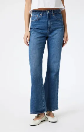 Los Angeles Mid Brushed Flare Jean