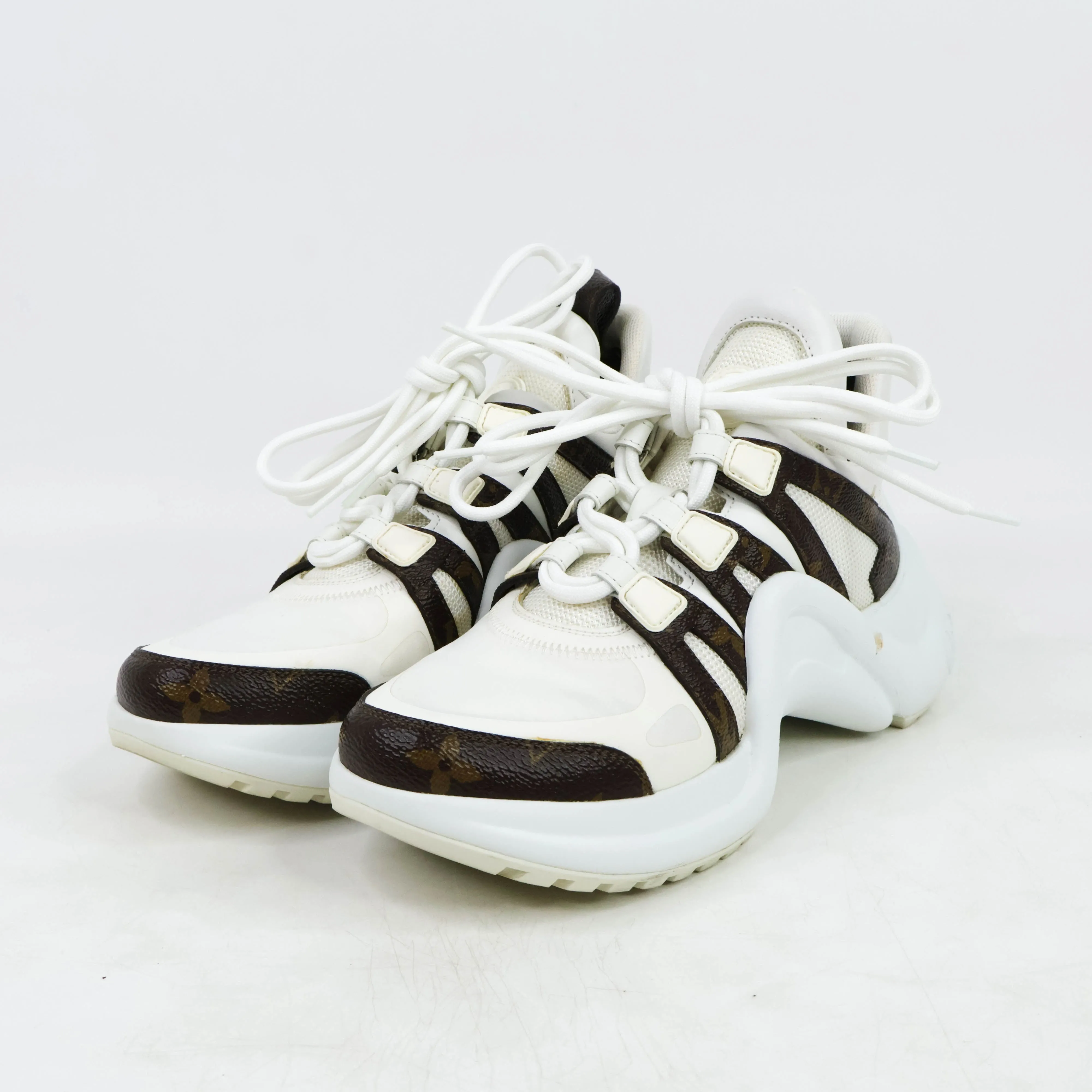 Louis Vuitton Archlight Sneakers White Monogram 35.5