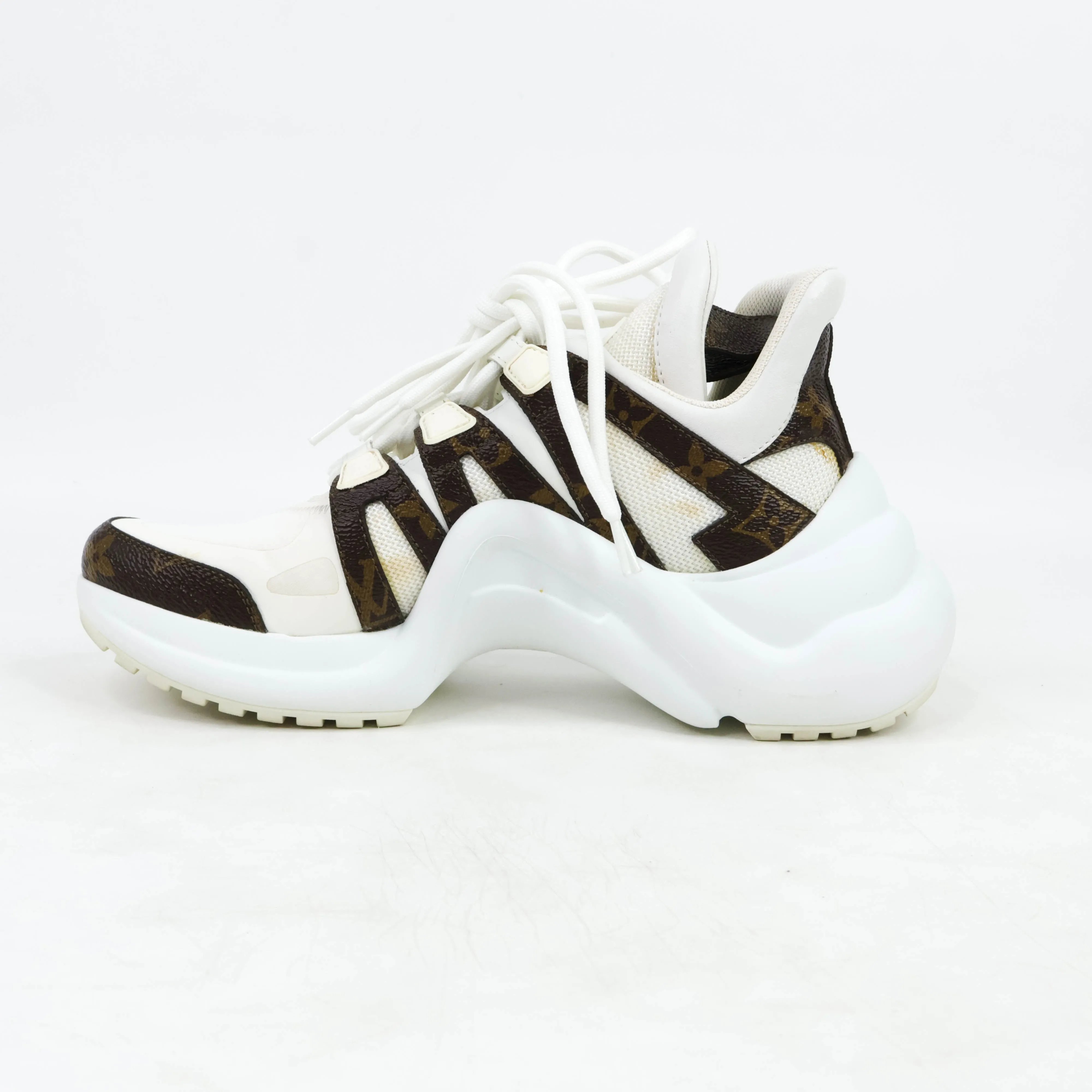 Louis Vuitton Archlight Sneakers White Monogram 35.5