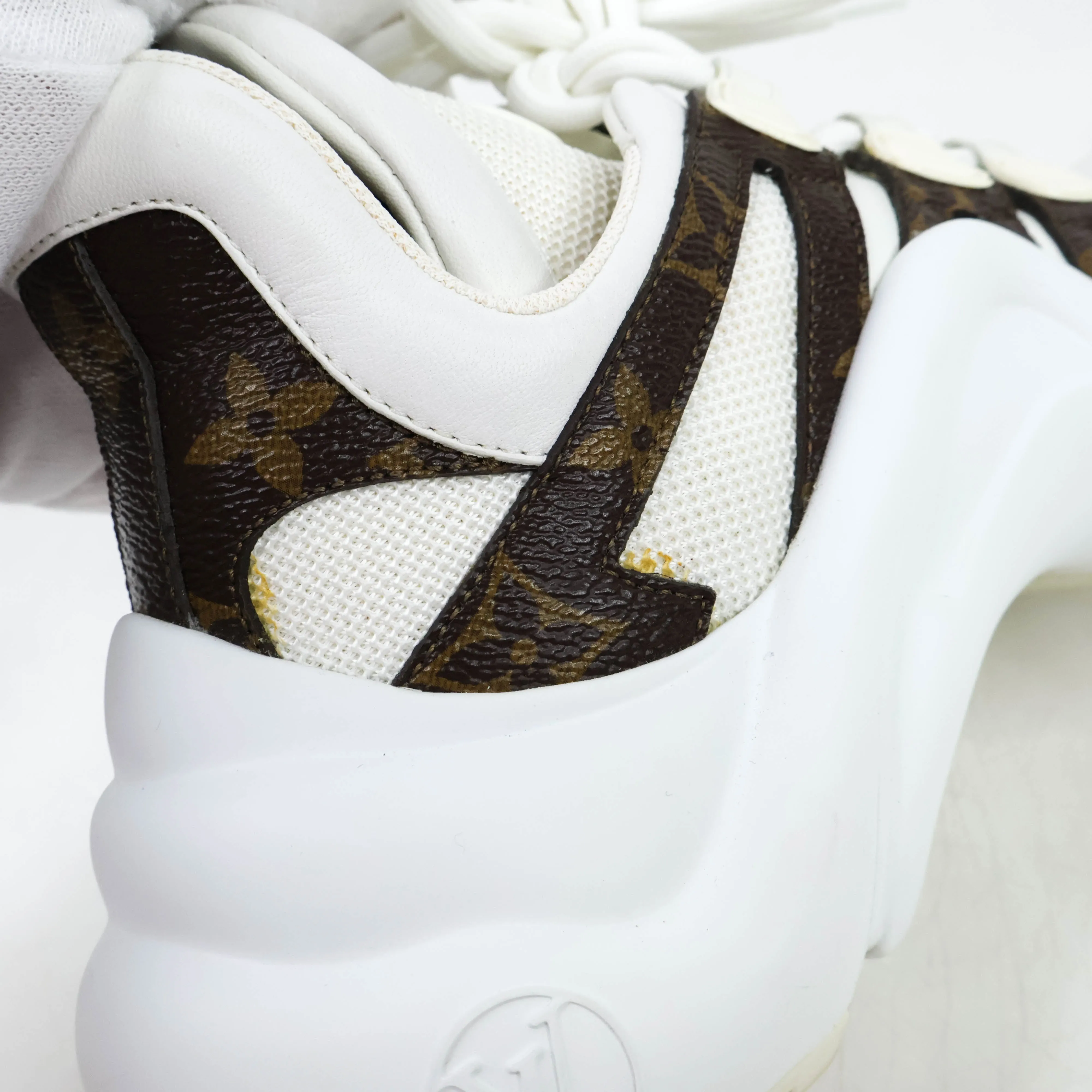 Louis Vuitton Archlight Sneakers White Monogram 35.5