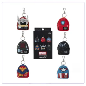 Loungefly Marvel Avengers Cosplay Mini Backpack Mystery Box Bag Charm
