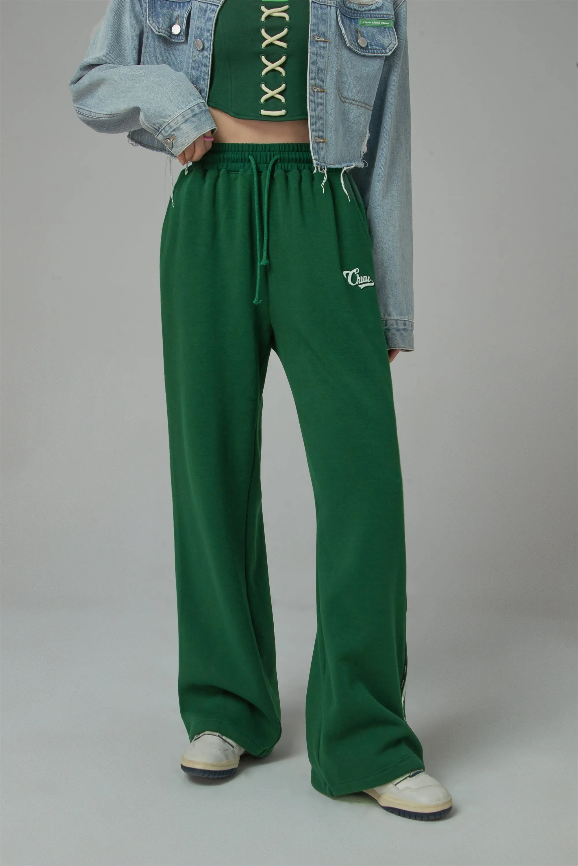 Love Me Anyway Wide Jogger Pants