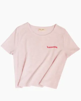 LOVEFOOL Logo Tee | Blush