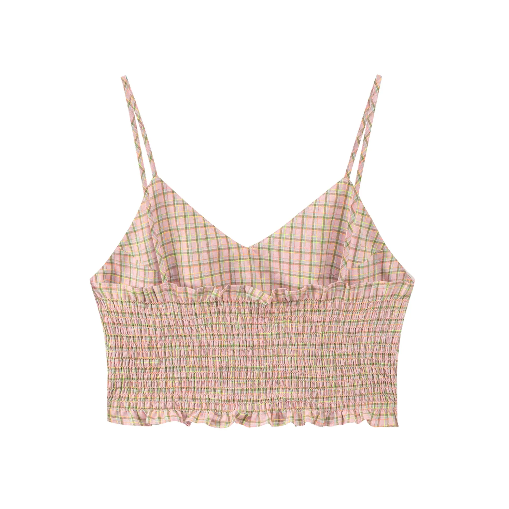 Lovely Check Cami Top