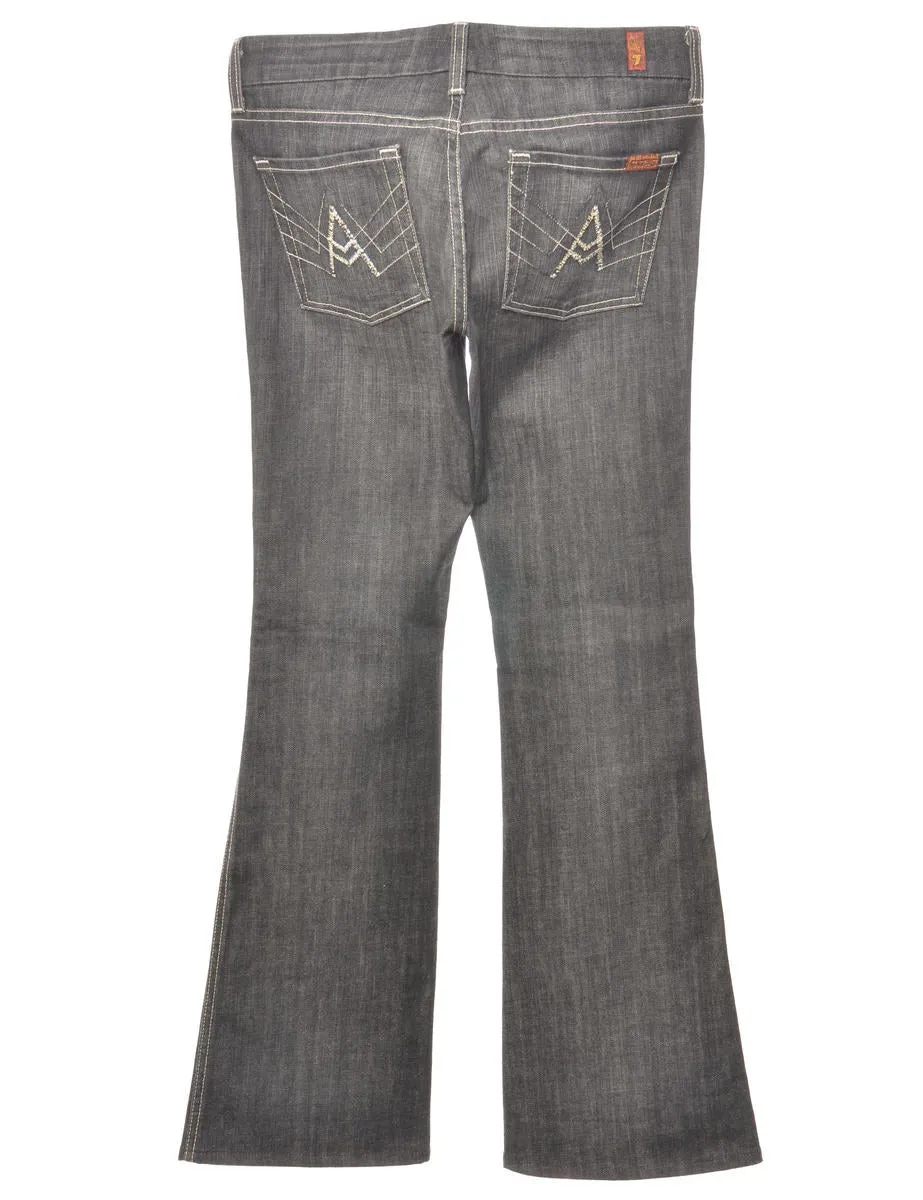 Low Rise Bootcut Jeans - W30 L34