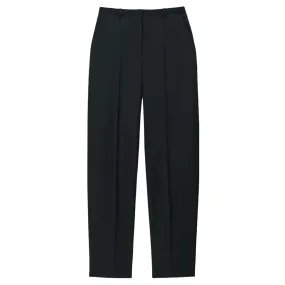 Low Waisted Tailored Trouser In Wool Blend