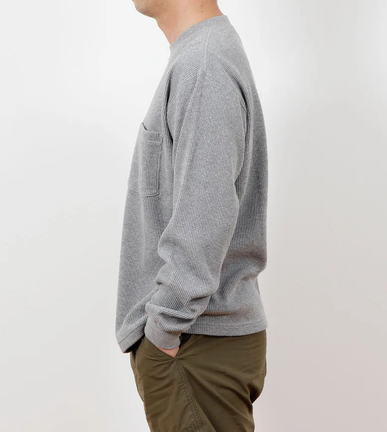 L/S THERMAL POCKET TEE / ロングスリーブ サーマル ポケットティー