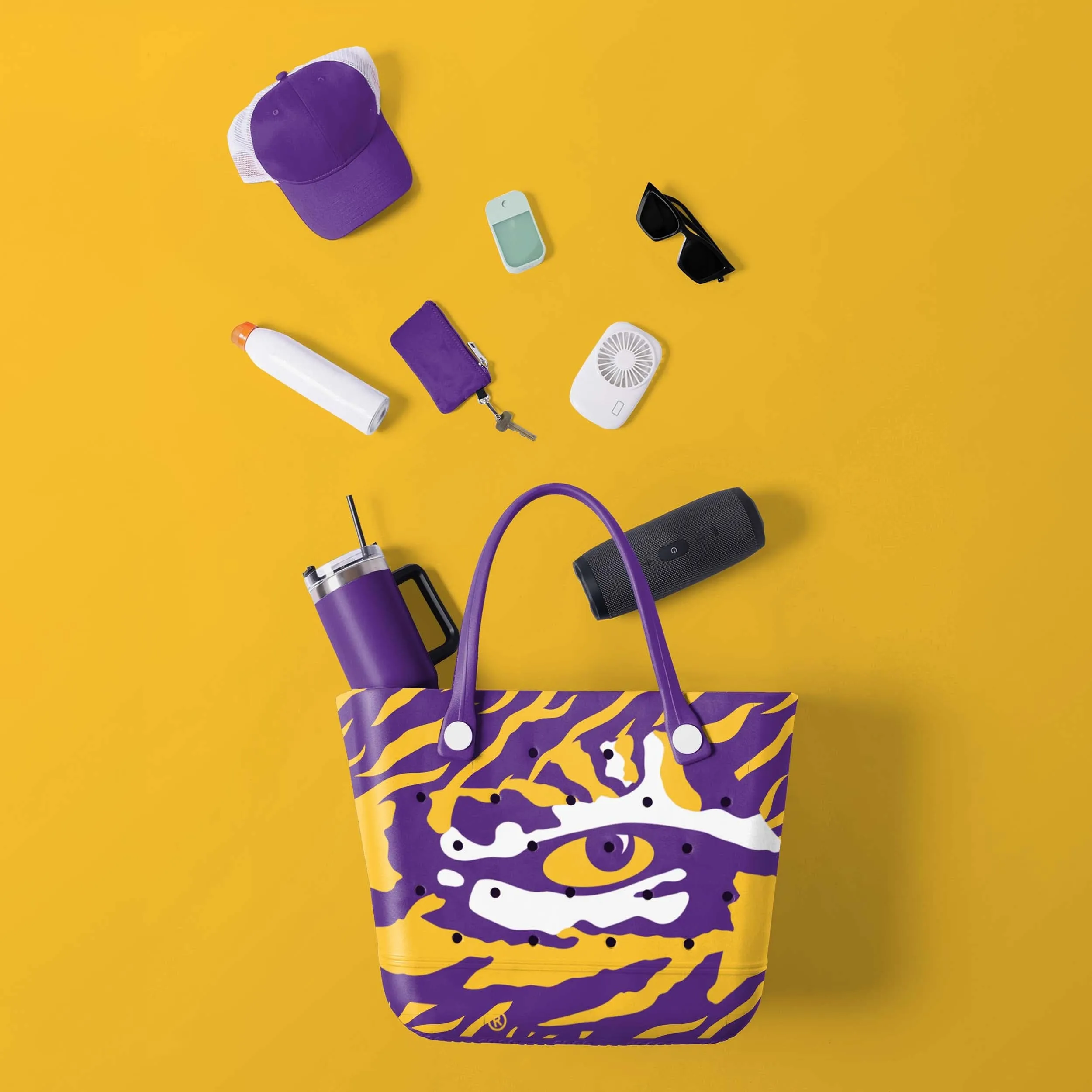 LSU Tigers NCAA Thematic Tailgate Tote Bag (PREORDER - SHIPS LATE JANUARY)