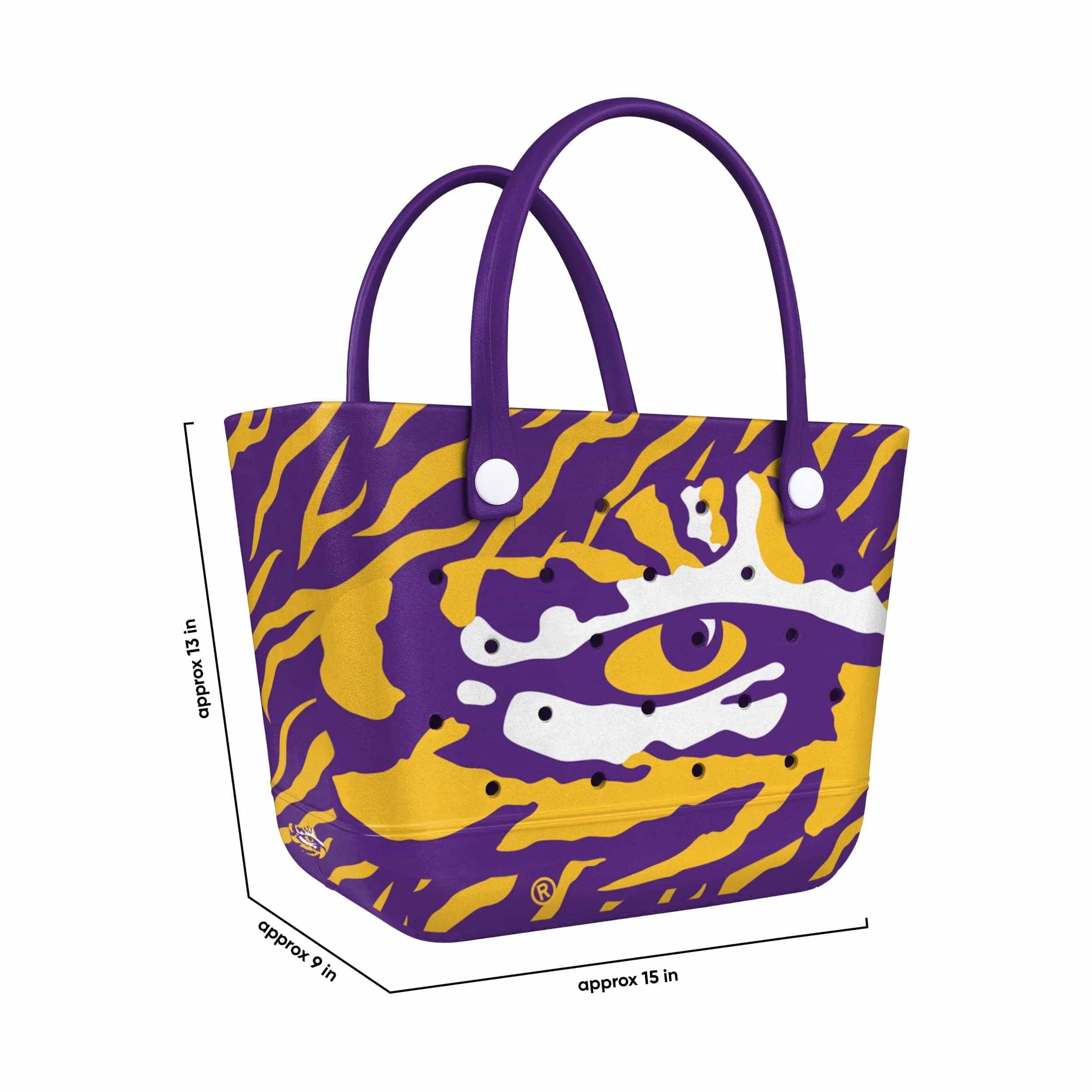 LSU Tigers NCAA Thematic Tailgate Tote Bag (PREORDER - SHIPS LATE JANUARY)