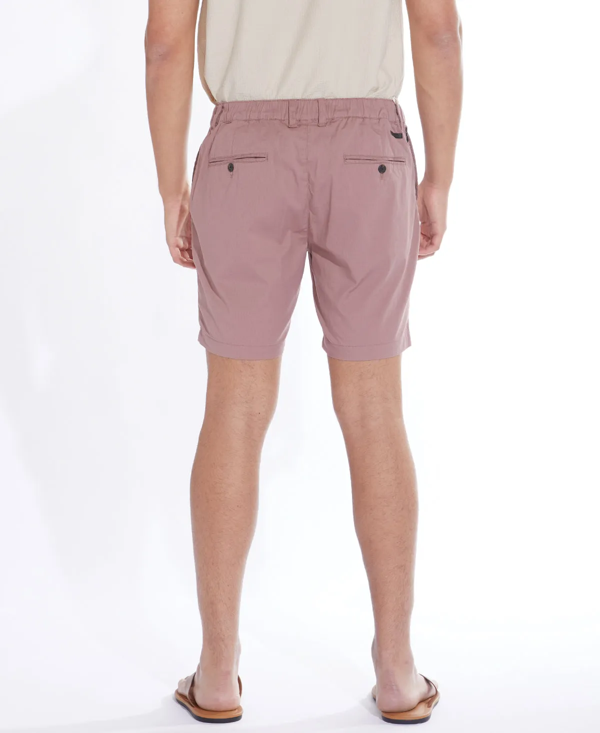 Lucas 6" Tailored Short (Mauve)
