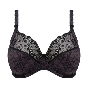 Lucie Black Underwire Plunge Bra