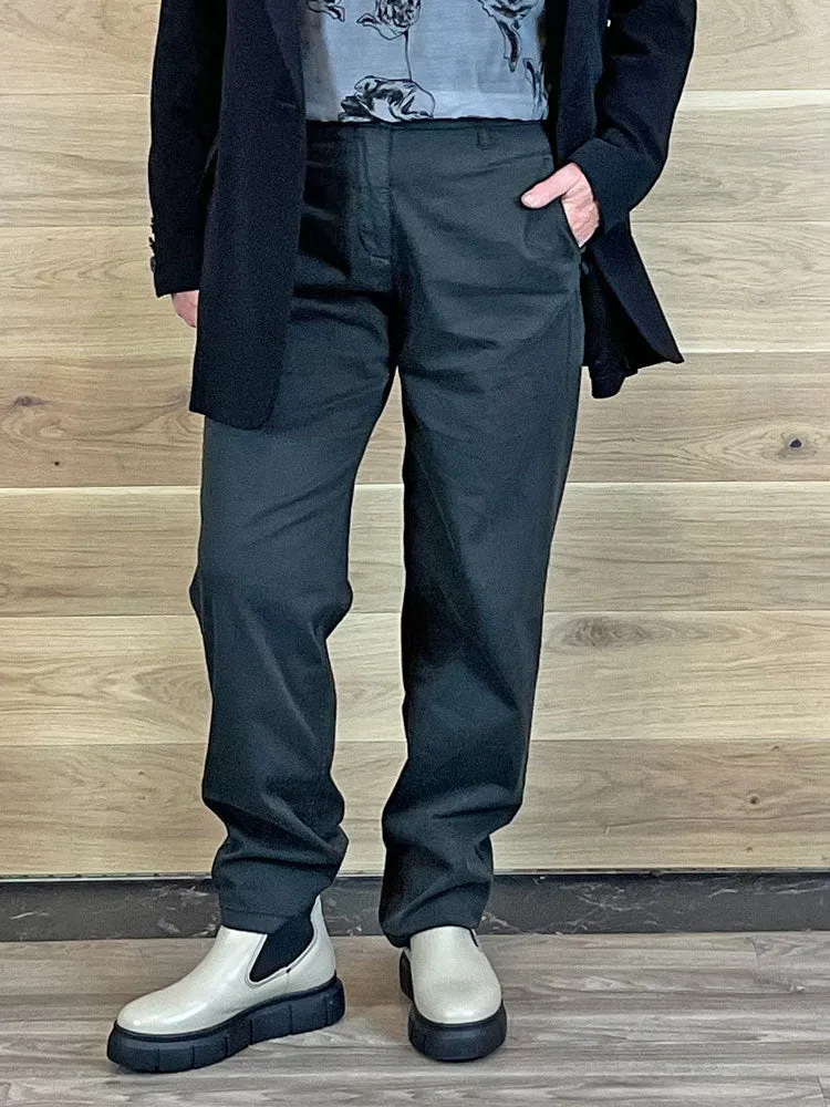 Luisa Cerano Chino Trousers Charcoal