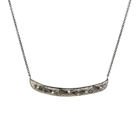 Luminous Bar Oxidized Necklace