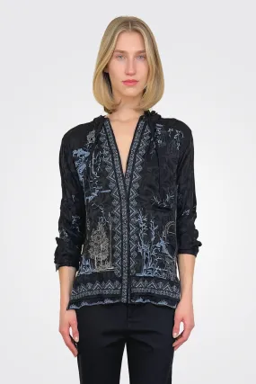 Lumose Hooded Jacket - Black