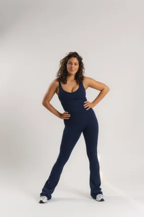 Lux Flare Pants - Navy