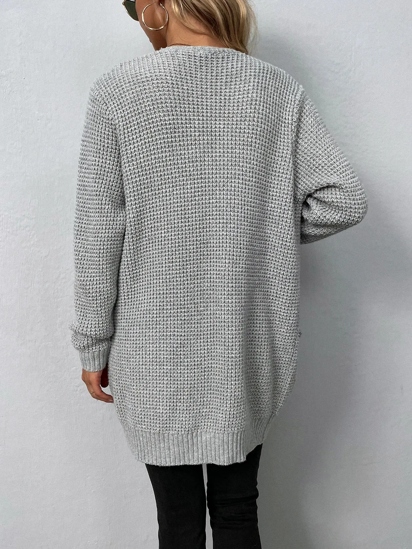 Luxe Knit Cardigan Perfect for Casual and Office Attire