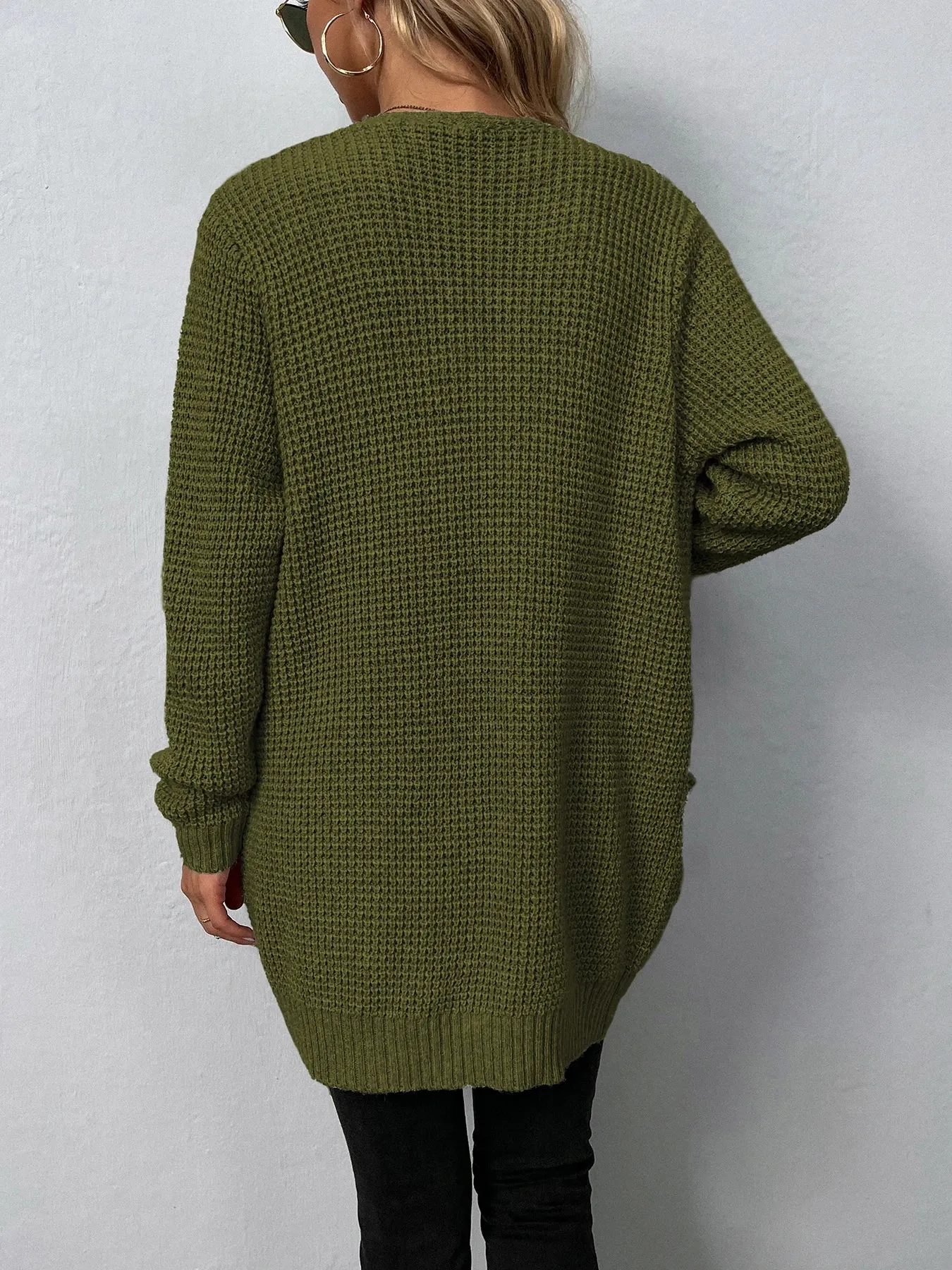 Luxe Knit Cardigan Perfect for Casual and Office Attire