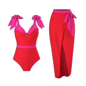 Luxe Matching Swimwear Set for Summer 2024