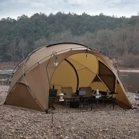 Luxury outdoor Tent spherical tent spherical dome thickened all seasons windproof rain dew camp equipment Dome Camping Tent