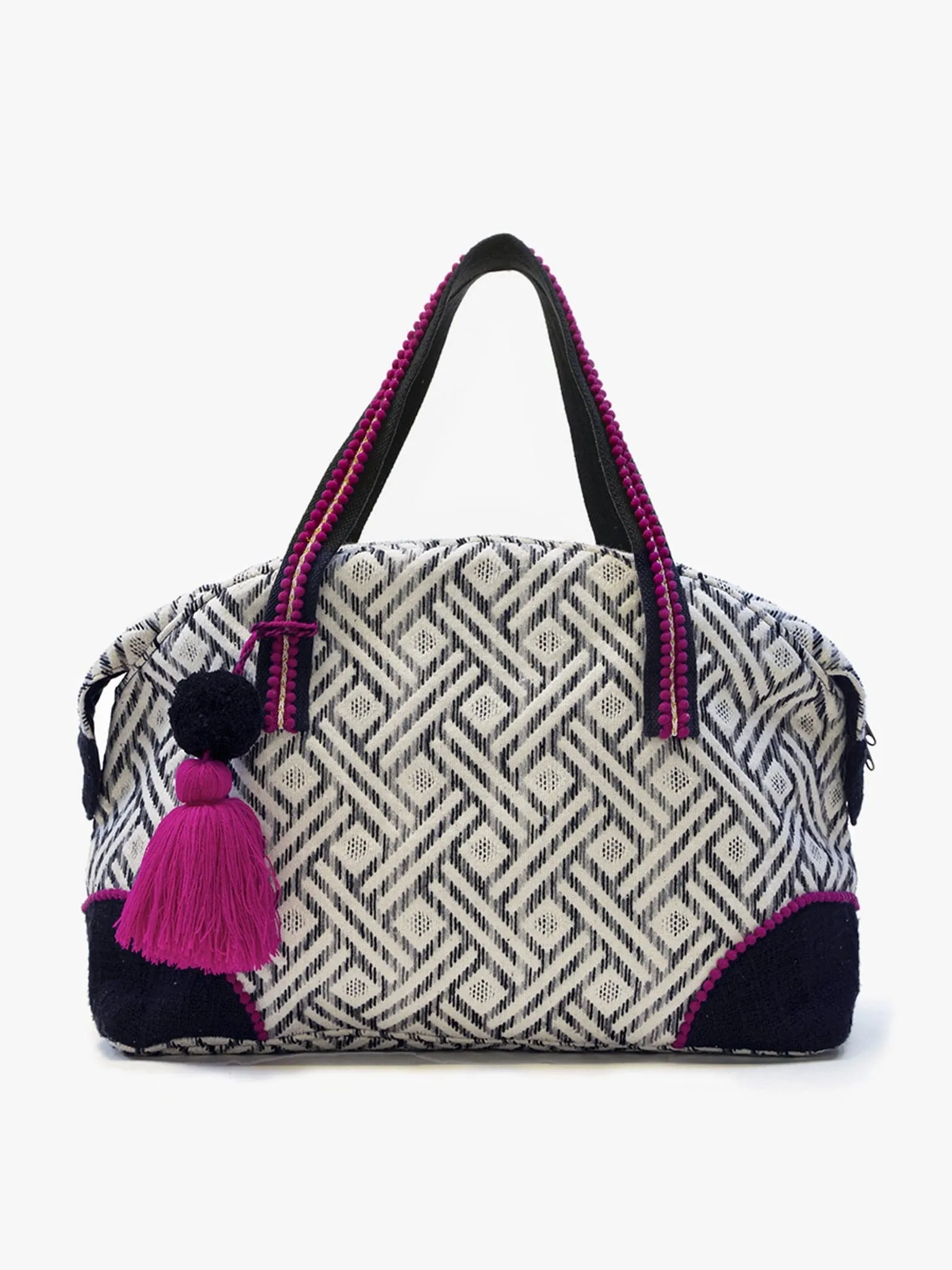 M2156 Lillian Printed Cotton Weekender/Duffel Bag