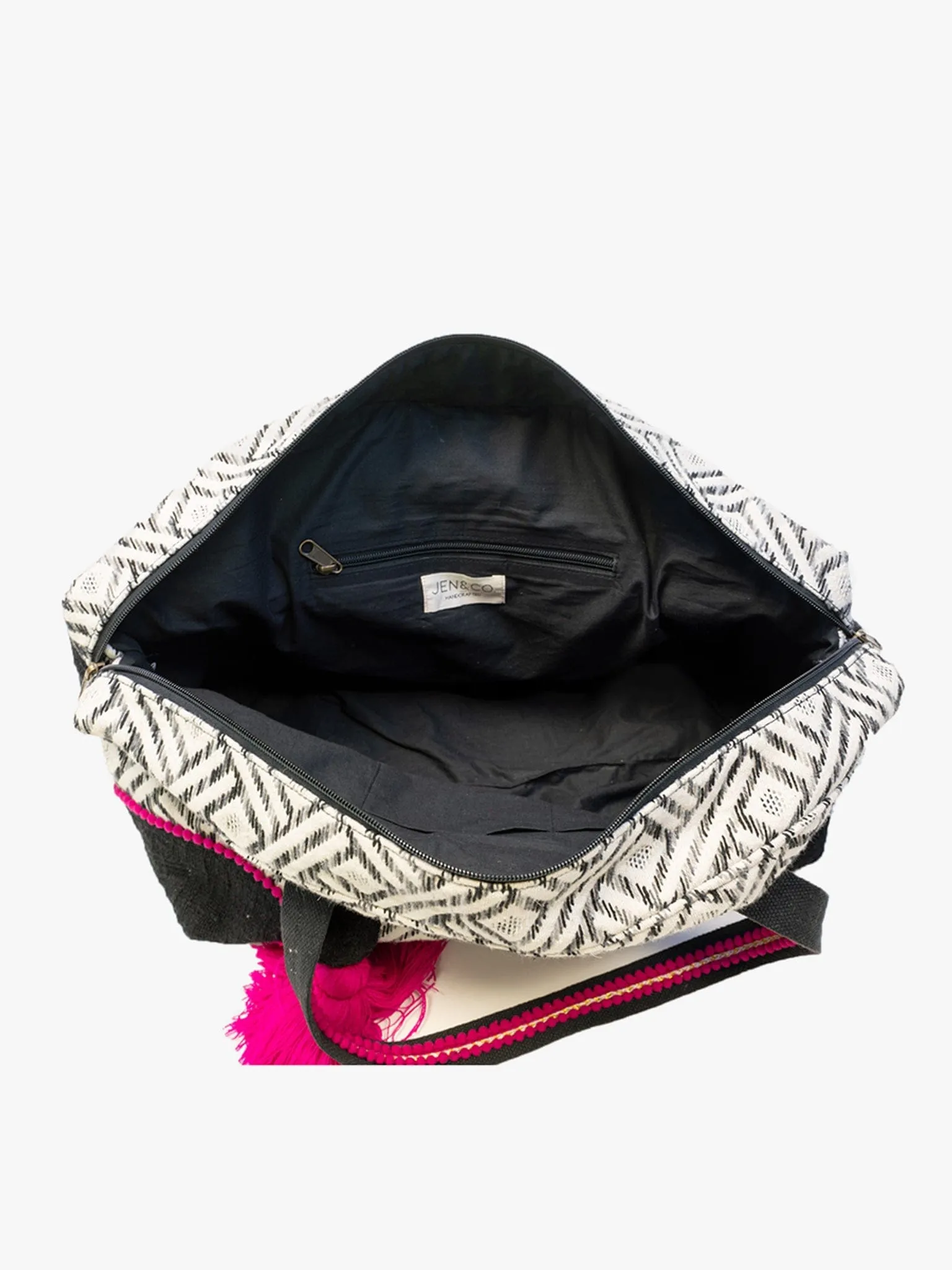 M2156 Lillian Printed Cotton Weekender/Duffel Bag