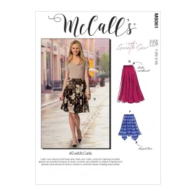 M8061 #EveMcCalls - Misses' Flared Skirts