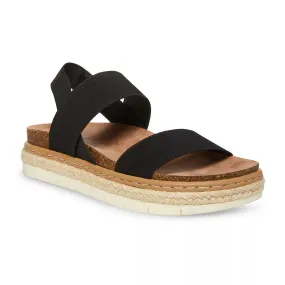 Madden Girl Women's Lenna Sandal - Black LENN02J1-BLK