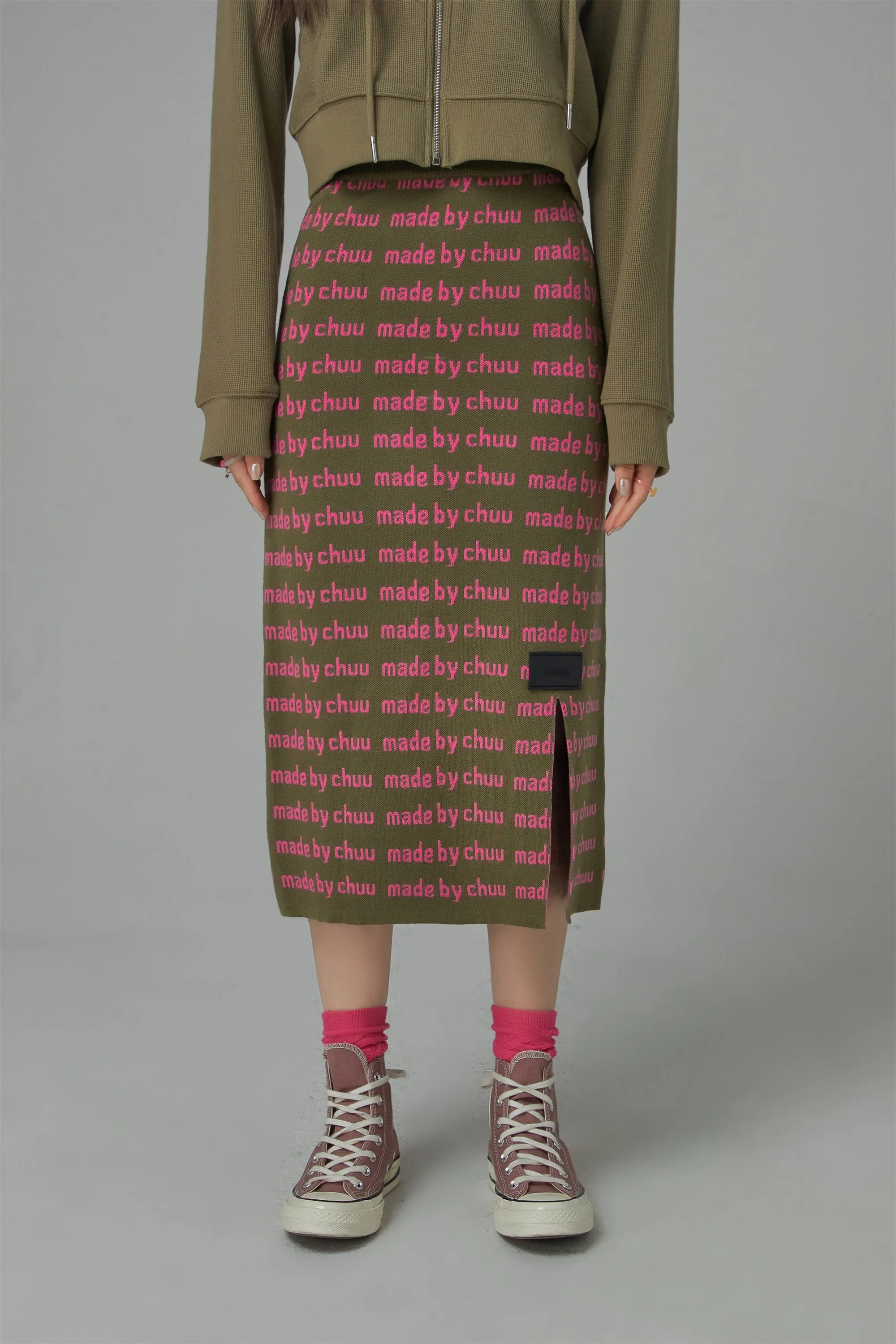 Made By Chuu Maxi Knit Skirt