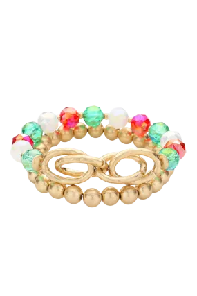 Madeline Beaded Stretch Bracelets