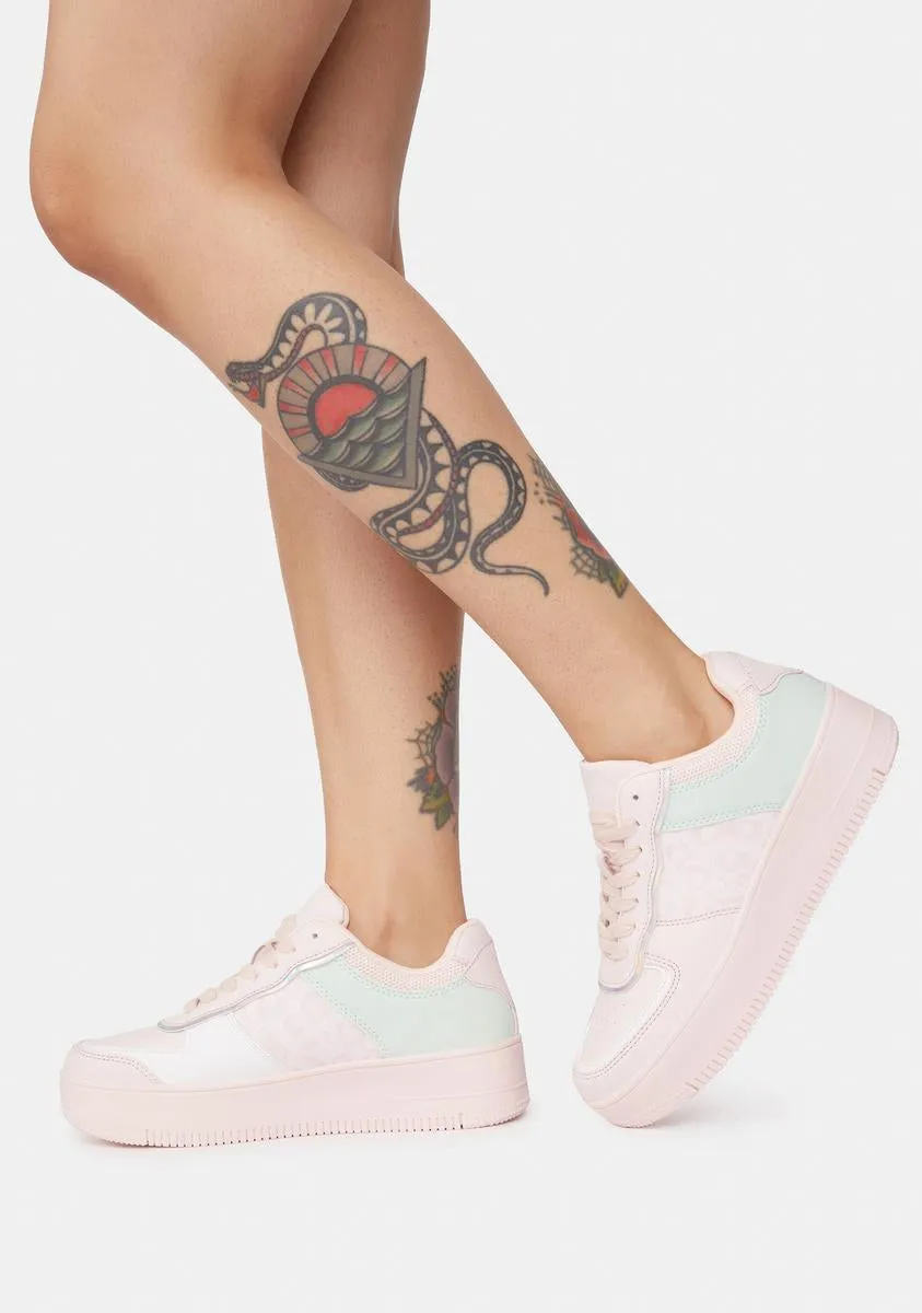 Make It Real Platform Sneakers