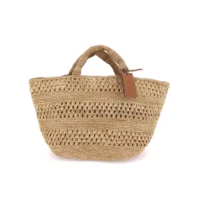 manebi tan raffia panier weaving