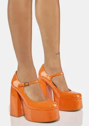 Mango Sweet Attitude Platform Heels