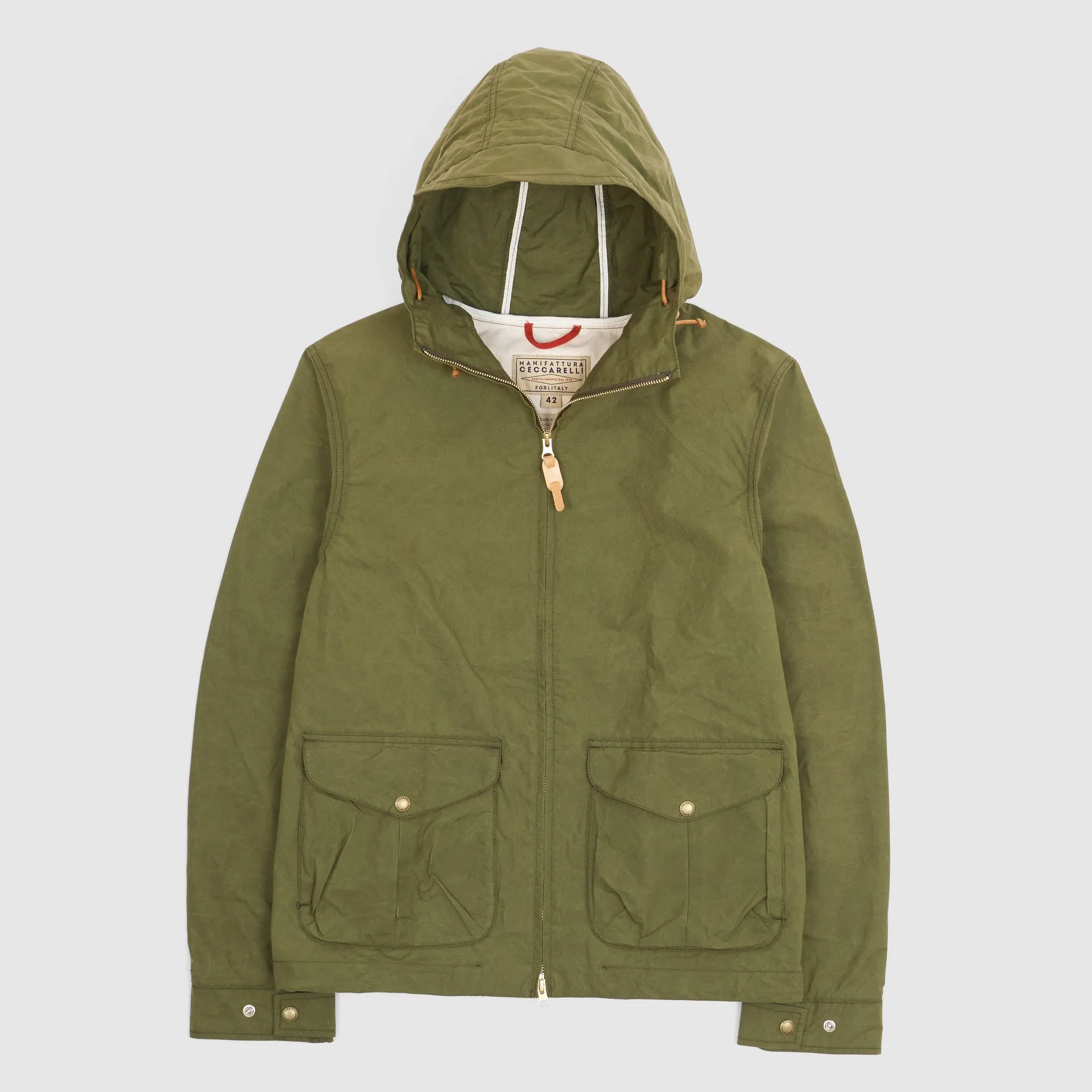 Manifattura Ceccarelli Waterresistant Lightweight Anorak Jacket