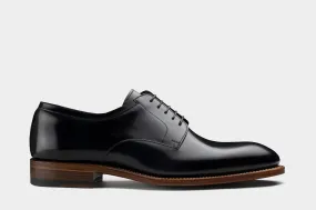 MANNO • Custom Fitted Bespoke Derby Shoes • MIDNIGHT BLUE